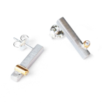 Srebrne kolczyki DK029  | Fröhlich Design