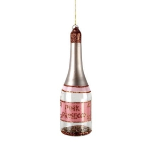Ozdoba na choinkę: pink Prosecco
