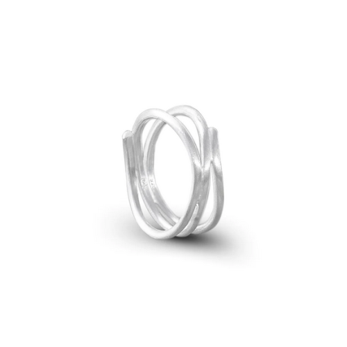 Pierścionek "Twistring " srebro DP081 | Fröhlich Design