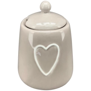 cukiernica ceramiczna z serduszkiem