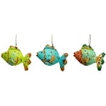 Ryba metalowa wisząca