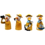 Nakładka na płot: mewa w żółtym płaszczu