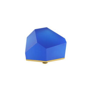 Top złocony VU 16 mm (kryształ) do pierścionka Cobalt Blue | Fruit Bijoux