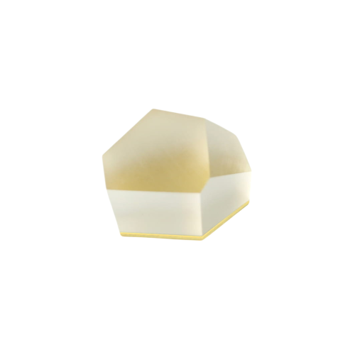 Top złocony VU 16 mm (kryształ) do pierścionka Clear Gold | Fruit Bijoux