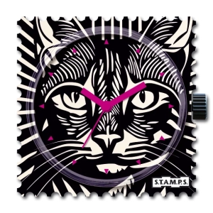 S.T.A.M.P.S. Zegarek (tarcza) Black Cat 