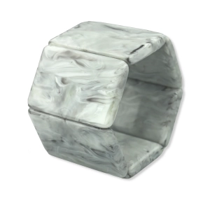 S.T.A.M.P.S  Bransoleta Belta Mamor White