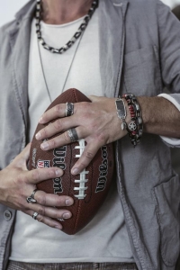 Obrączka męska srebro DPM05 Fröhlich  Design