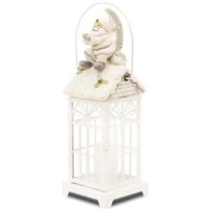 Lampion - Św. Mikołaj na dachu