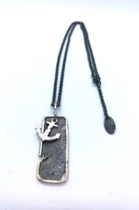 Naszyjnik męski srebro "Back to the star" | Fröhlich Design