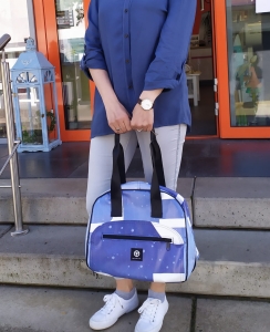 Torba miejsko-podróżna z banerów reklamowych | HO::LO
