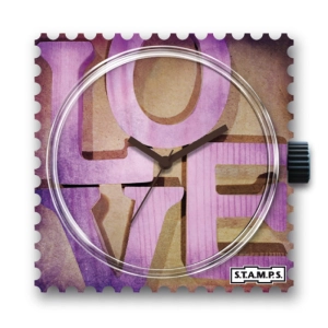 S.T.A.M.P.S  Uhr - Pink Love