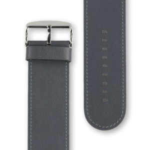 S.T.A.M.P.S. Uhrenarmband Classic Leather Grey