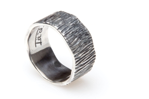 Obrączka srebro "Autumn birch" | Fröhlich Design