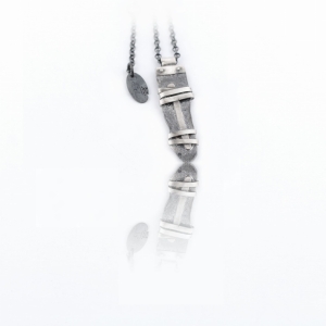 Naszyjnik srebro męski "Improvisation pendant" | Fröhlich Design