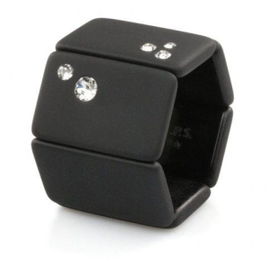 S.T.A.M.P.S. Bransoleta Belta Diamond Black
