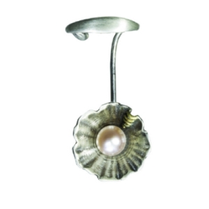 Nausznica z perłą DK012/lewa | Fröhlich Design