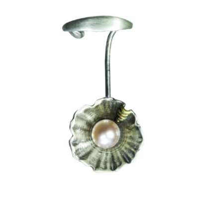 Nausznica z perłą DK012/lewa | Fröhlich Design