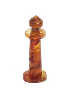Lighthouse from amber 
