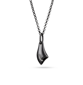 Naszyjnik  srebro"Bell, small size blackenend" | Fröhlich Design