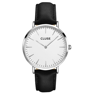 Zegarek CLUSE La Bohème Silver Black CL18208