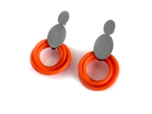 Earrings "Orange"